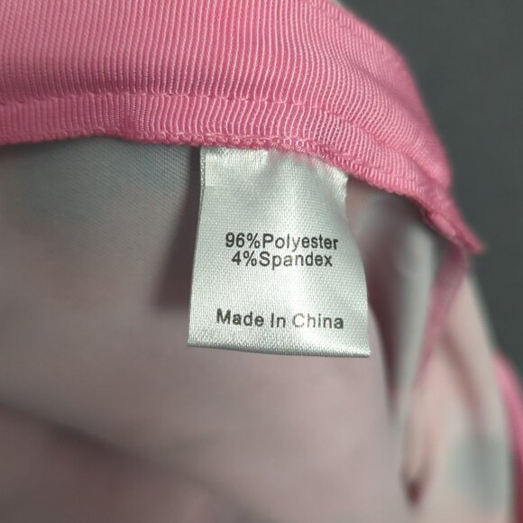 Tuckernuck Pants Women's M Pink Floral Cerise Blossom Erin Wide Leg Side Zip NWT - Picture 11 of 13